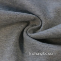 60/40 CVC French Terry Fleece tissu